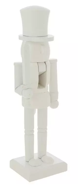 WHITE SOLDIER NUTCRACKER