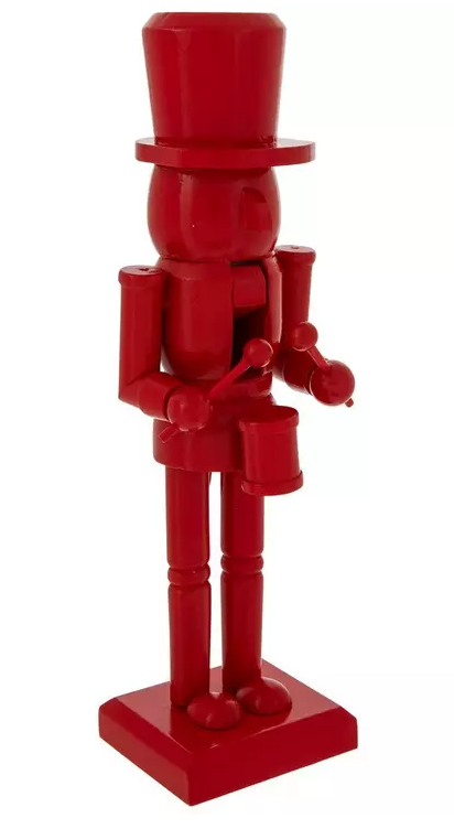 RED DRUMMER NUTCRACKER