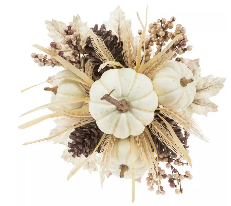 FALL WHITE PUMPKIN BOUQUET