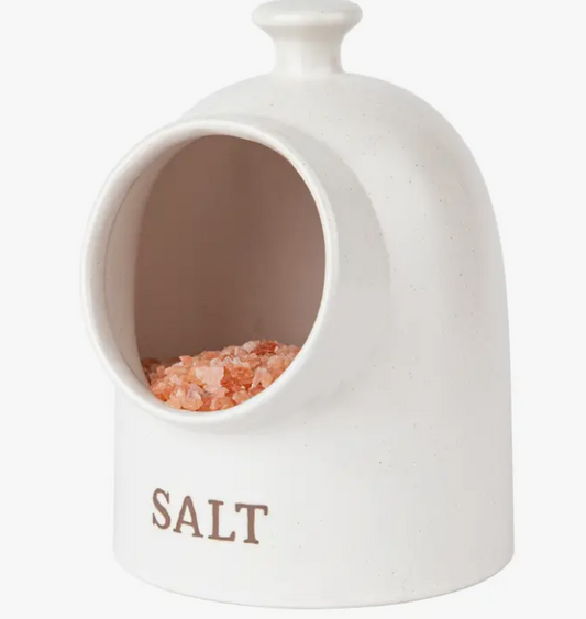 KOOK CERAMIC SALT PIG 15oz. - SPECKLED OATMEAL