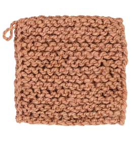 POT HOLDER- JUTE CROCHETED