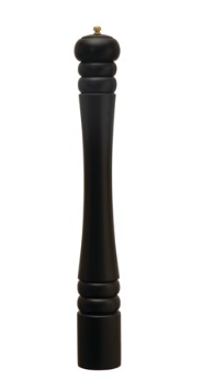 BLOOMINGVILLE RUBBERWOOD SALT/PEPPER MILL - BLACK