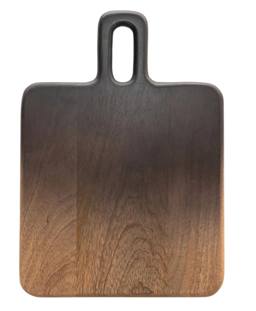 BLOOMINGVILLE CHEESE/CUTTING BOARD WITH HANDLE -OMBRE