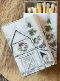 COUNTRY CHRISTMAS MATCHBOX COLLECTIONS - 6 ASSORTED DESIGNS