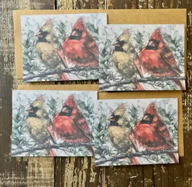 HOLIDAY NOTECARDS COLLECTION - CARDINALS