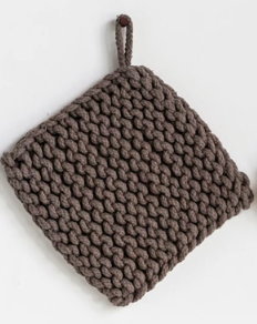 POT HOLDERS HAND CROCHETED COTTON