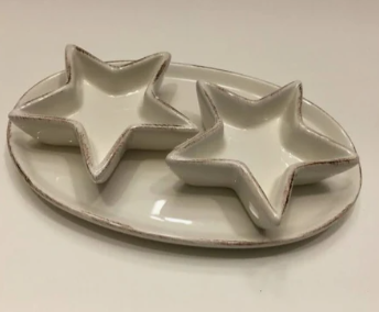 STAR SALT AND PEPPER WELL SET