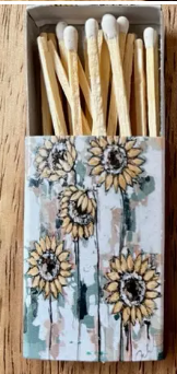 SUNFLOWER MATCHBOX COLLECTION - ASSORTMENT OF 2