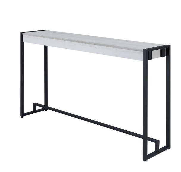 MODERN NARROW INDUSTRIAL CONSOLE TBLE