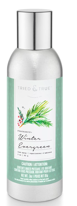 TRIED & TRUE WINTER EVERGREEN ROOM SPRAY