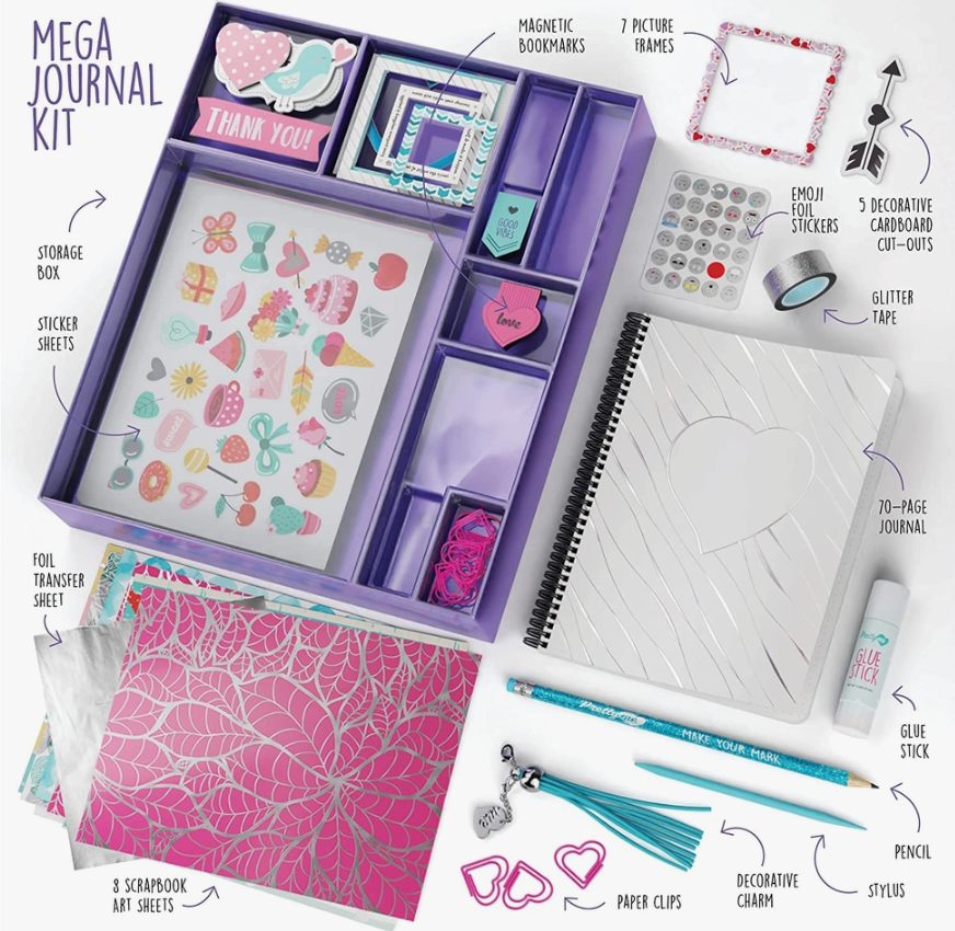 DAN & DARCI DIY JOURNAL KIT FOR GIRLS