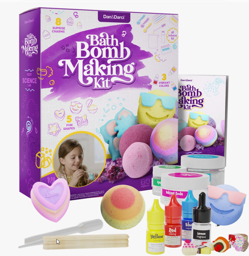 DAN & DARCI DIY BATH BOMB MAKING KIT FOR KIDS