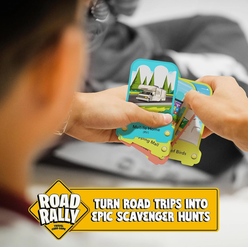 DAN & DARCI ROAD RALLY TRAVEL SCAVENGER HUNT CARD GAME FOR KIDS