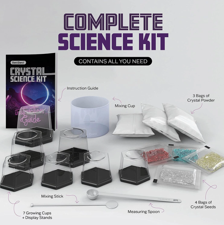 DAN & DARCI BASIC CRYSTAL SCIENCE KIT