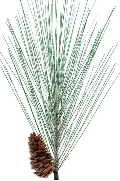 ICED PINE WITH PINECONES SPRAY