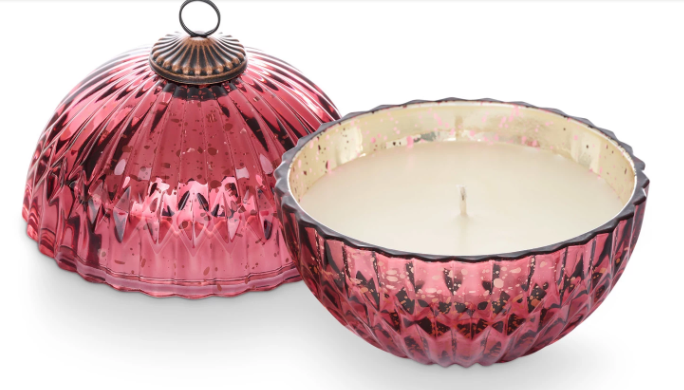 RED BALSAM & CEDAR MERCURY ORNAMENT CANDLE