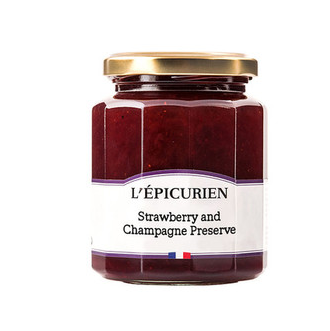 L'EPICURIEN CHAMPAGNE & STRAWBERRY JAM 11.3oz