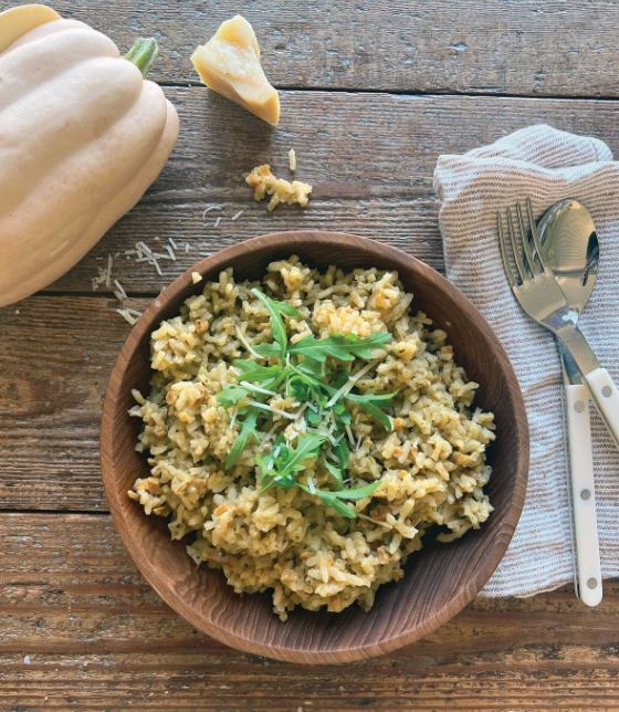 BUTTERNUT SQUASH RISOTTO