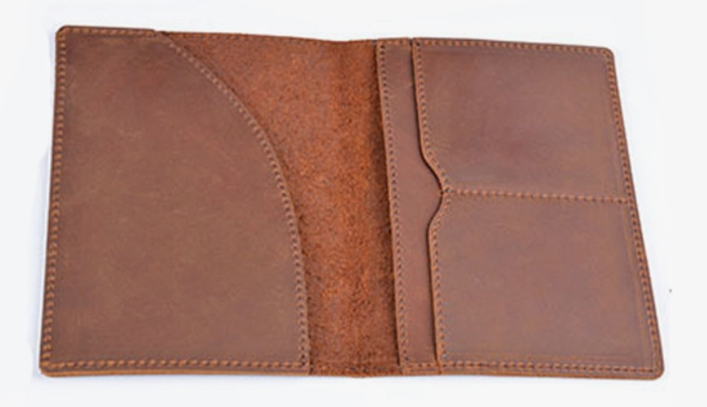 LEATHER PASSPORT COVER