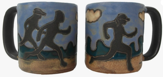 MARA STONEWARE JOGGER/RUNNER MUG