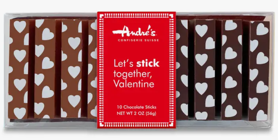 ANDRE'S HOLIDAY CHOCOLATE BATONS