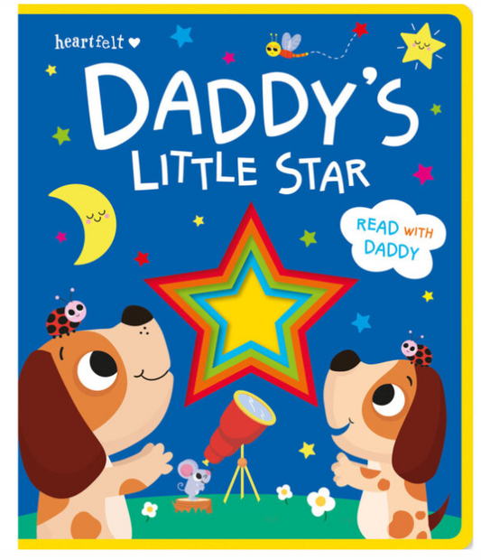 DADDY'S LITTLE STAR - FELT SHAPES BOOK