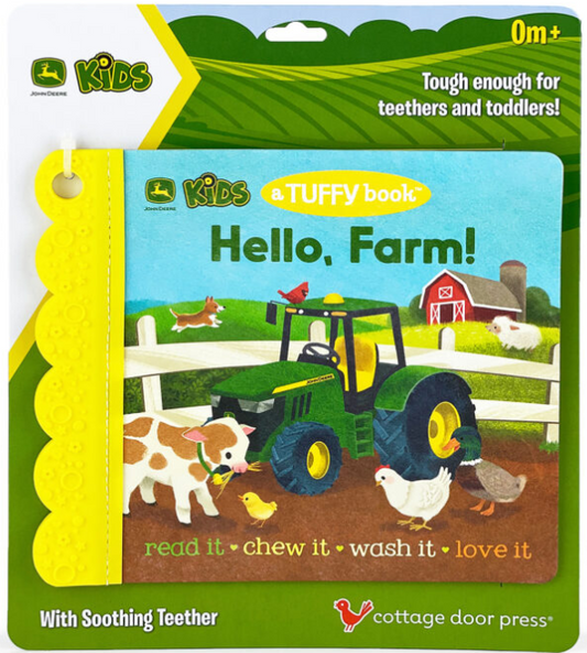 HELLO FARM! JOHN DEERE TUFFY BOOK