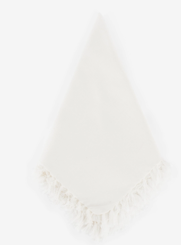 FRINGED 20" COTTON DINNER NAPKIN