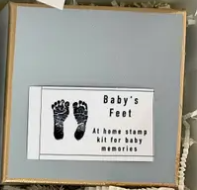 BABY'S FEET STAMP KIT