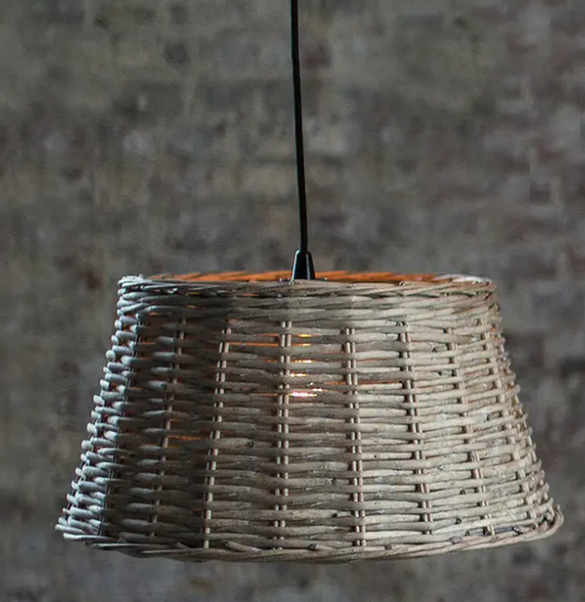 HANDWOVEN WILLOW PENDANT LIGHT