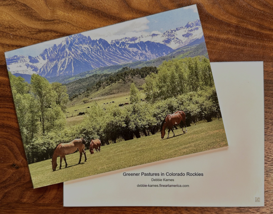 TRAVEL AND LANDSCAPES COLLECTION 5X7 GREETING CARDS BY DEBBIE KARNES PHOTOGRAPHY