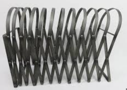 VINTAGE ACCORDIAN METAL RACK