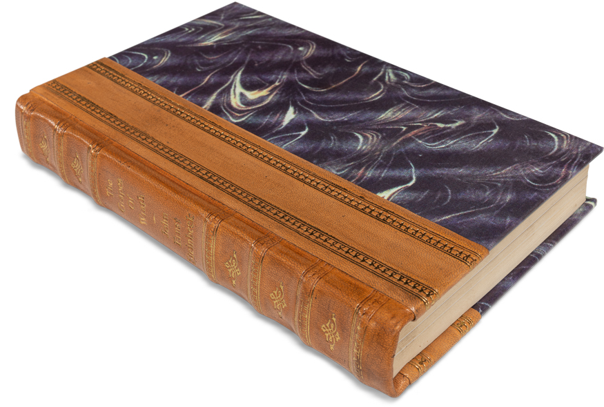 REBOUND LEATHER BOOKS - ASSORTED