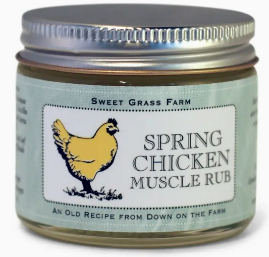 SPRING CHICKEN MUSCLE RUB