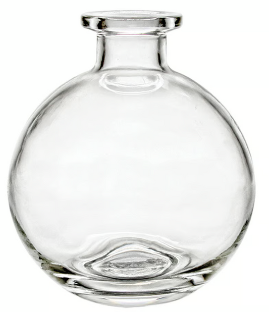 CLEAR GLASS DIFFUSER BOTTLES - ASSORTED