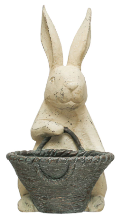 RABBIT WITH BASKET - 2 STYLES