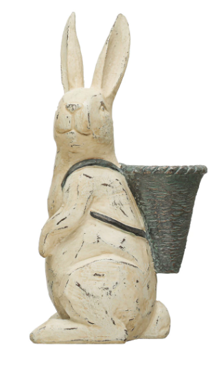 RABBIT WITH BASKET - 2 STYLES