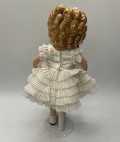 1998 DANBURY MINT  "BABY TAKE A BOW" SHIRLEY TEMPLE PORCELAIN DOLL