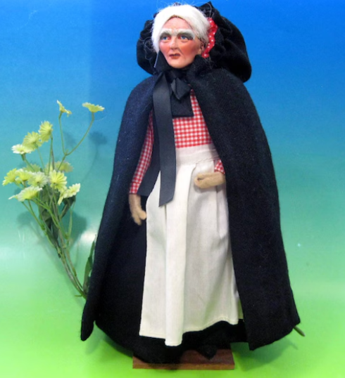 IRISH WEST CORK WOMAN - HANDMADE IN IRELAND BY JAY DUBLIN - VINTAGE 1990