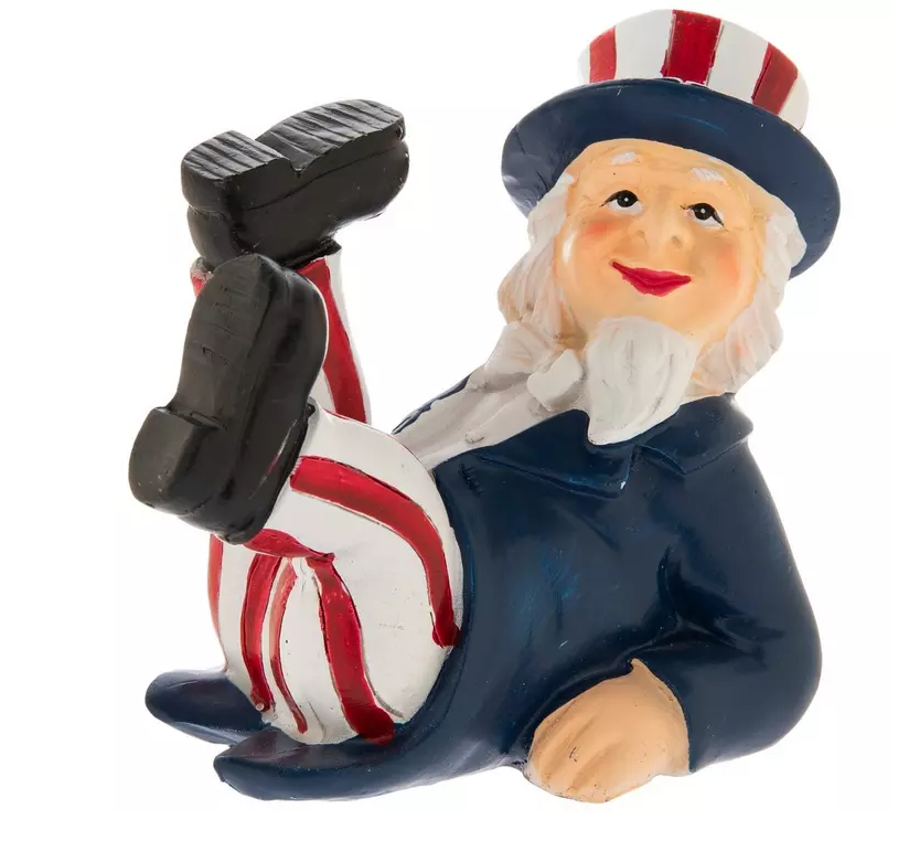 UNCLE SAM FIGURINE - ASSORTED