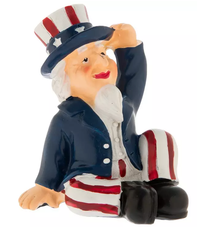 UNCLE SAM FIGURINE - ASSORTED