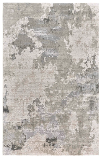 PRASAD 3970F GRAY 1'8" x 2'10" AREA RUG