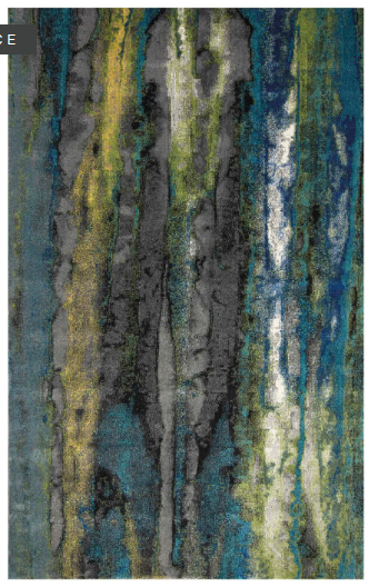 BRIXTON 3606F - AURA 1'8" x 2'10" AREA RUG