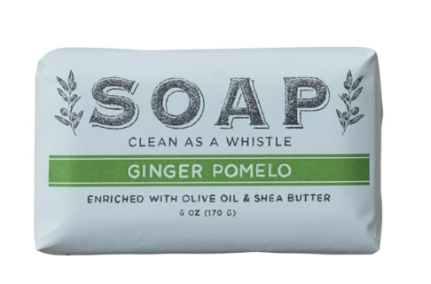 CLEAN AS A WHISTLE TRIPLE MILLED SOAP - GINGER POMELO