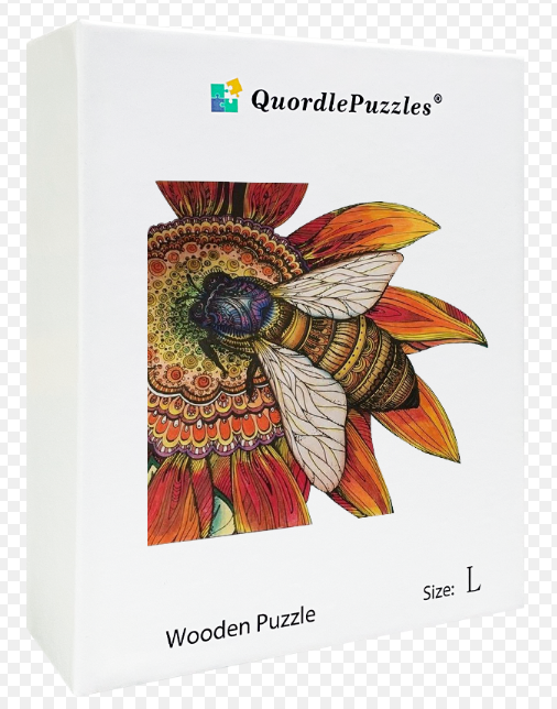 BEES WOODEN JIGSAW PUZZLE