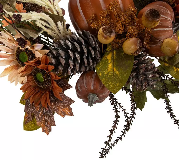 FALL PUMPKIN WREATH