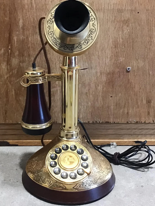 ROTARY PHONE ALEXANDER GRAHAM BELL FRANKLIN MINT 150TH YEAR COMMEMORATIVE PHONE