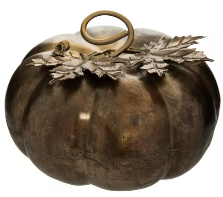 METAL PUMPKIN - ASSORTED