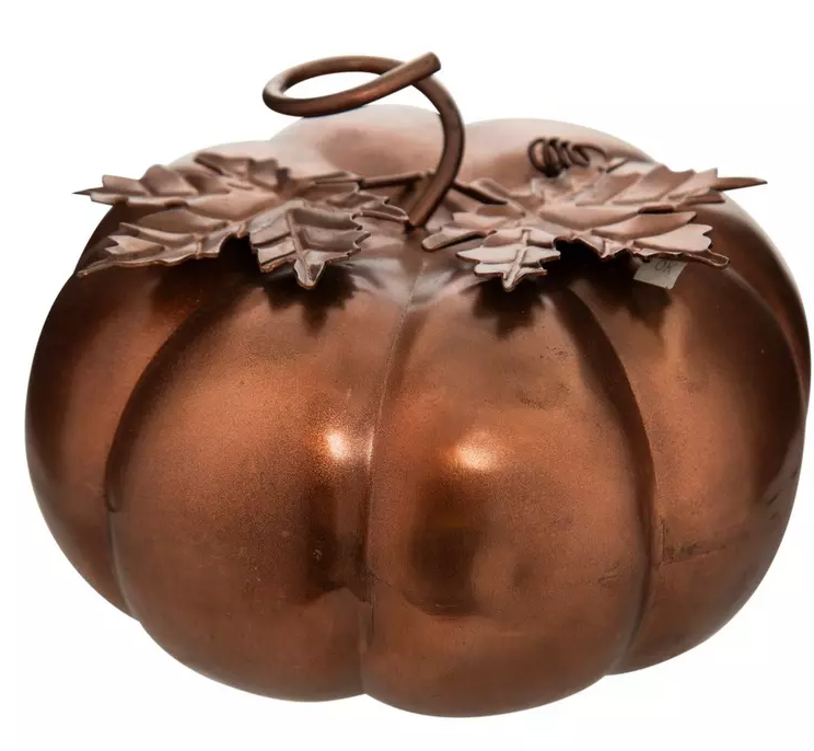 METAL PUMPKIN - ASSORTED