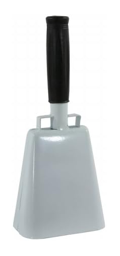 SHOW YOUR TEAM SPIRIT "COW BELL" - WHITE